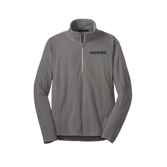 Picture of Men's Microfleece 1/2 Zip Pullover - Stocked