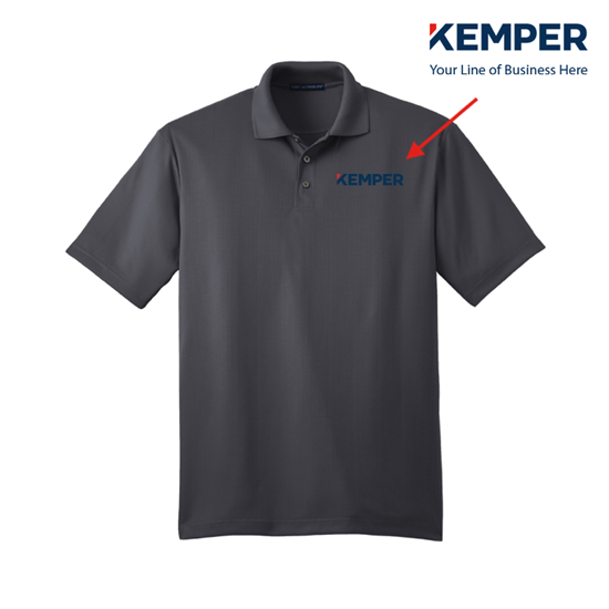 Picture of Men's Performance Jacquard Polo - Special Order