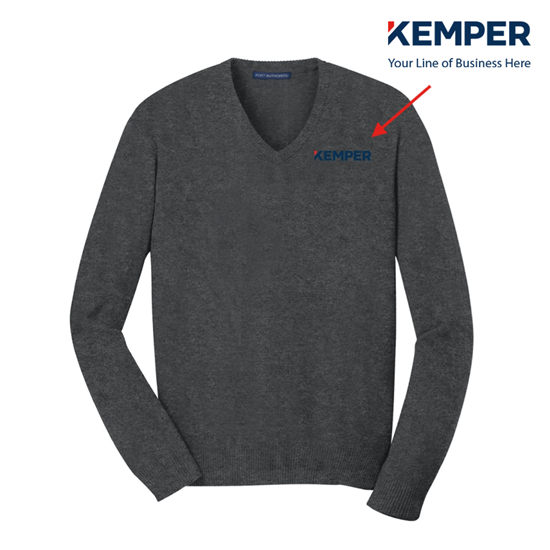 Picture of Men's V-Neck Sweater - Special Order