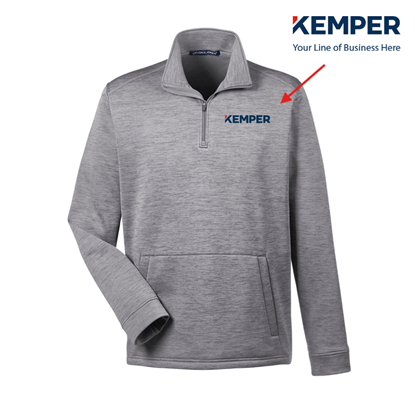 Picture of Men's Newbury Fleece 1/4 Zip Pullover - Special Order
