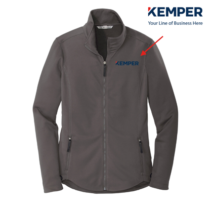 Picture of Ladies' Collective Smooth Fleece Jacket - Special Order