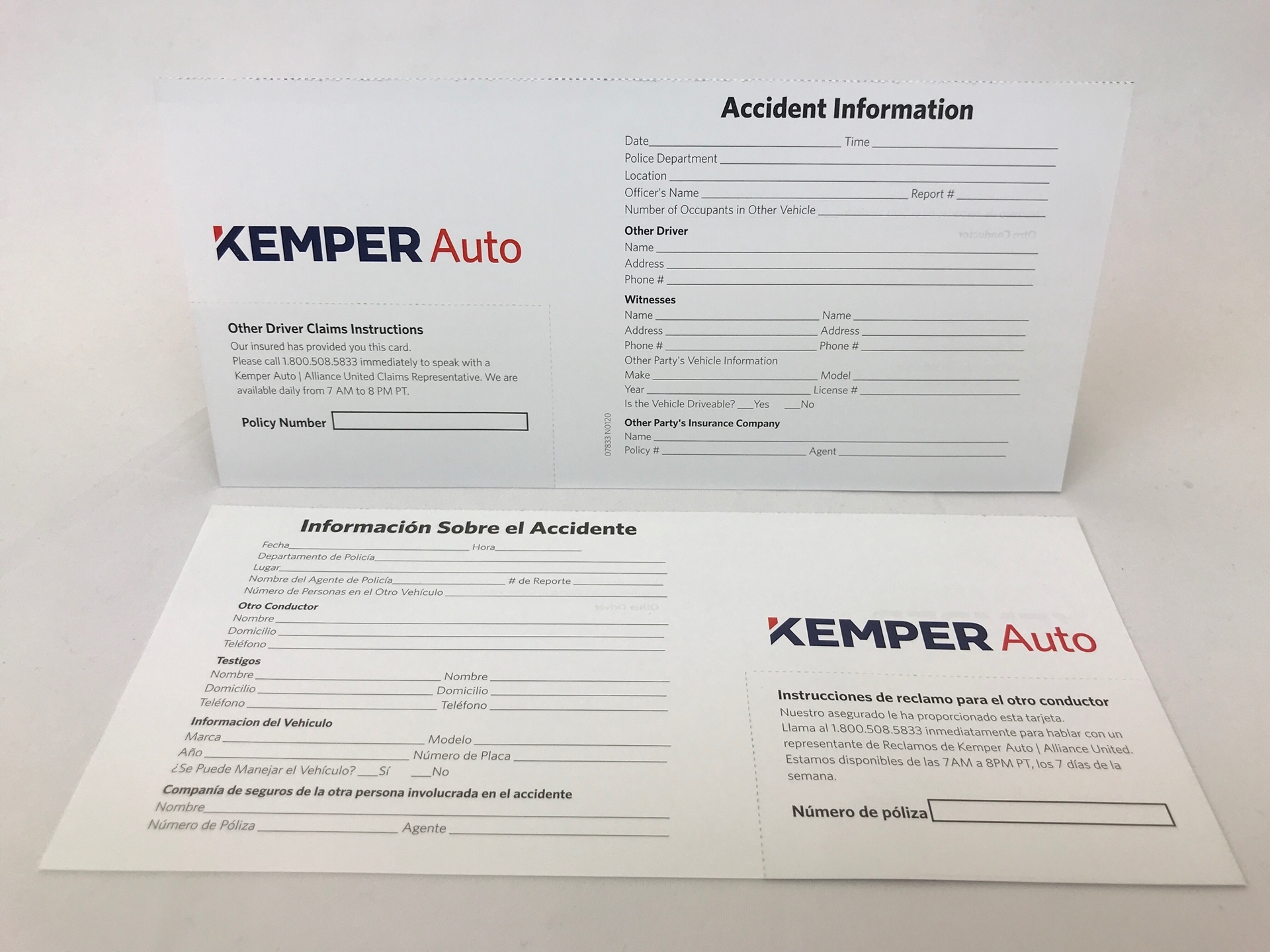 Kemper Promotional Items Store. POS Kits – Kemper Auto Gold (California)